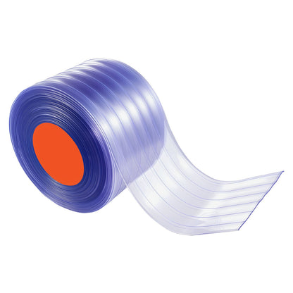 101 ft PVC Strip Curtain - White Doorway Protection
