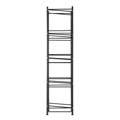 Black Iron 5 Tier Water Jug Holder - Shelf for Bottles for Living Room
