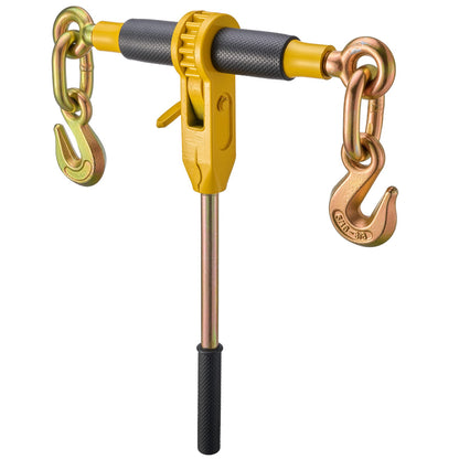 Heavy Duty Chain Binder - Yellow Steel, 7100 lbs Capacity