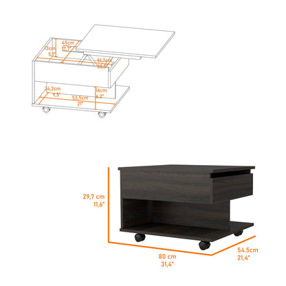 Lift Top Coffee Table - Espresso Finish