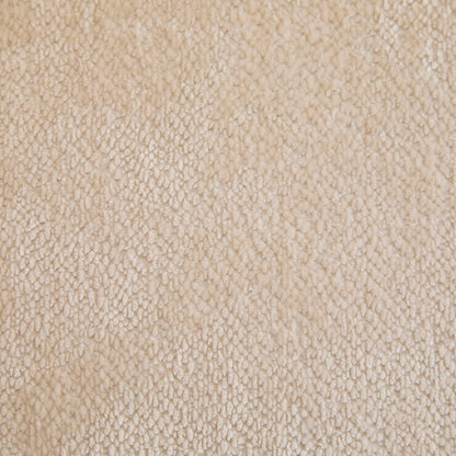 77 in. Square Arm Modern 3 Seater Boucle Sofa - Beige Fabric