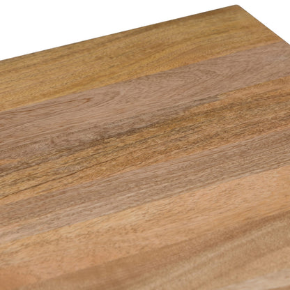 Hunter End Table - Natural Light Brown Wood