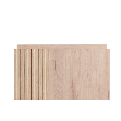 24" MURI White Oak Woodgrain Plywood Cabinet - Storage & Style