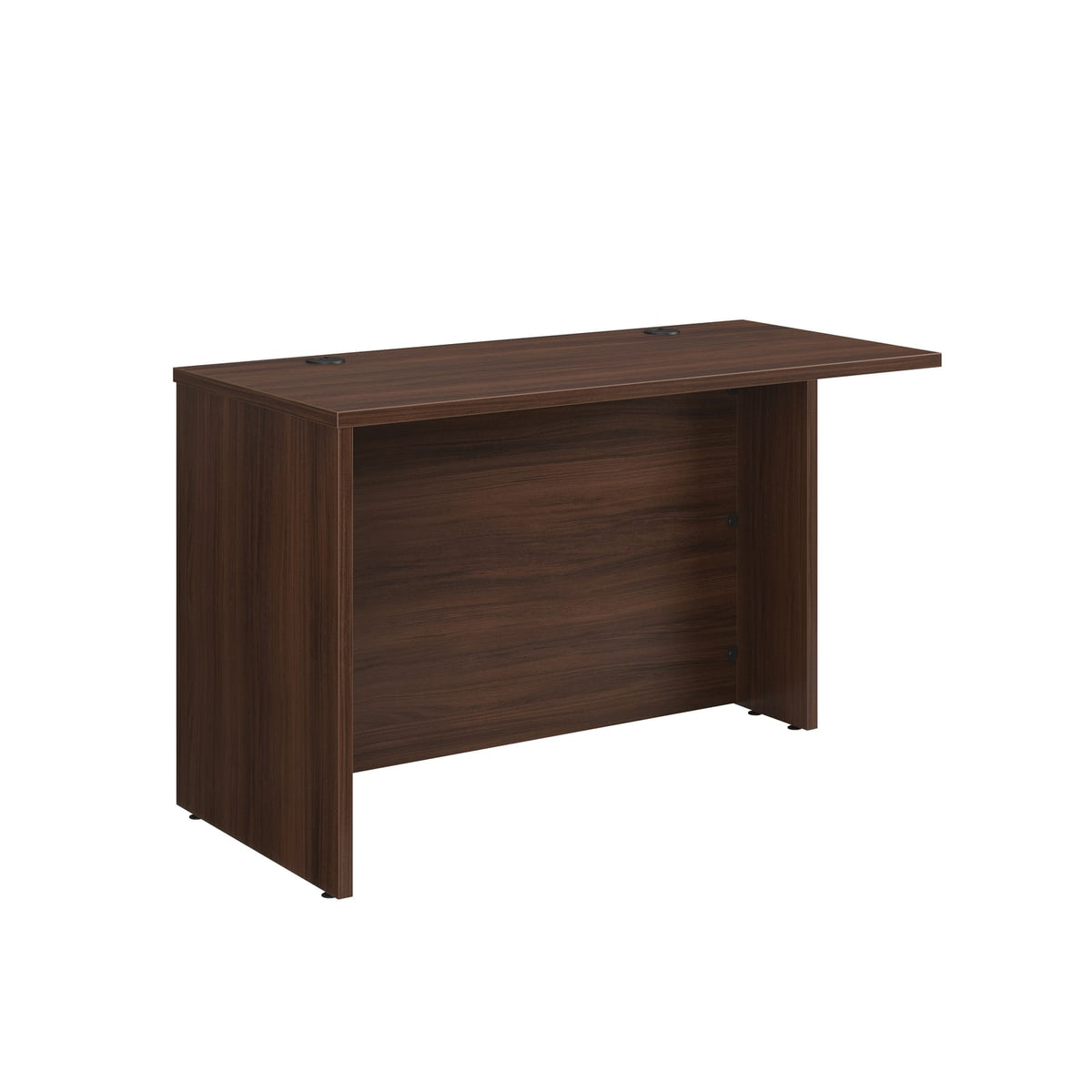 Rectangular Computer Desk, 48" x 24", Brown Finish - Office Desk for Home Office