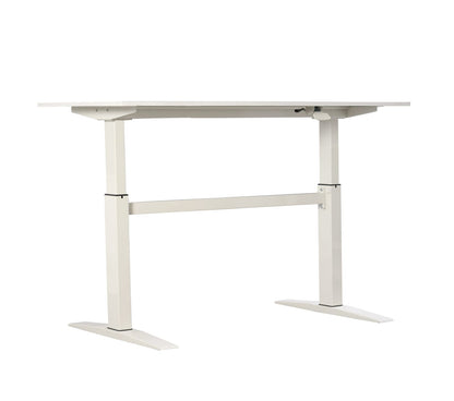 47" White Height Adjustable Standing Desk