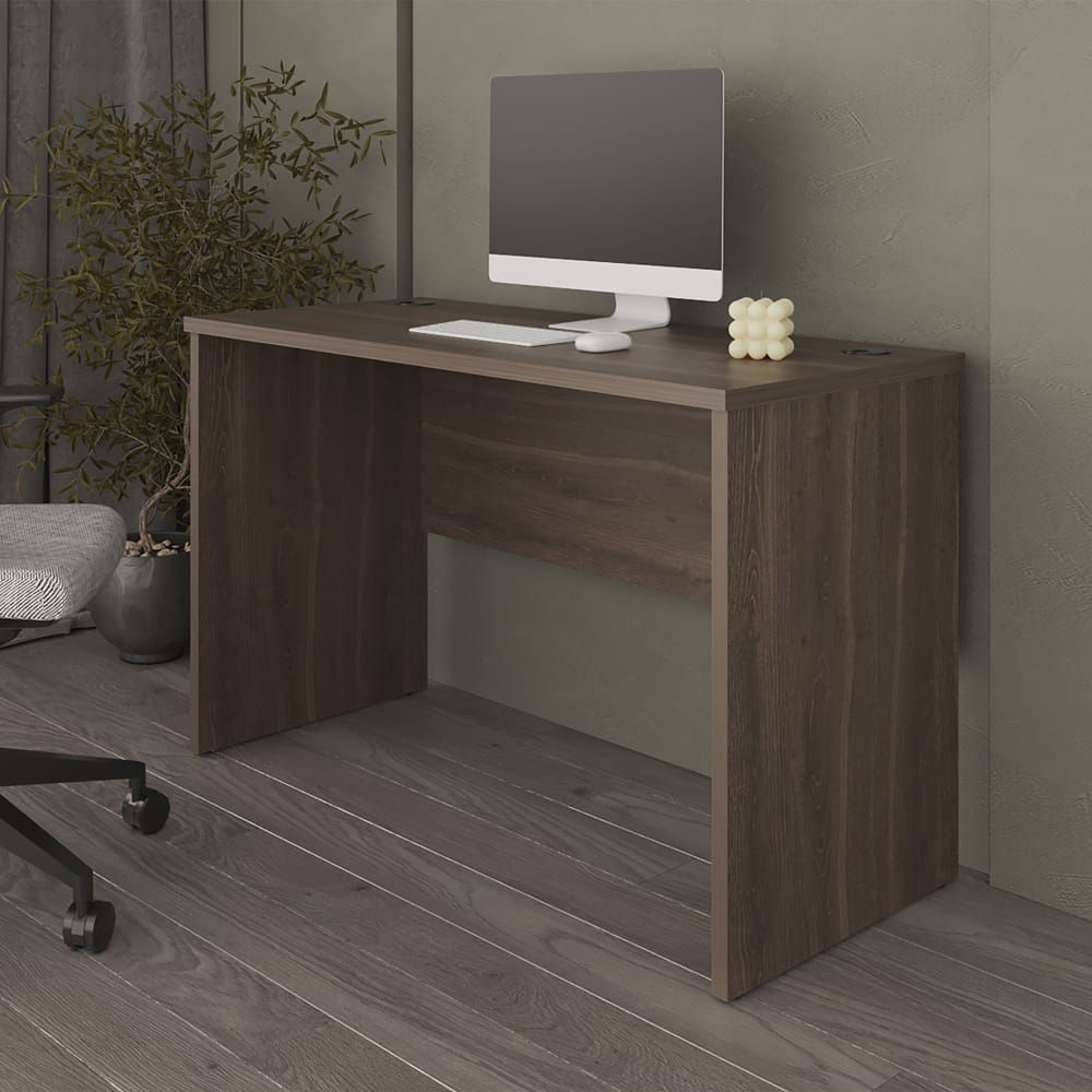 Roseland Desk - Beige Engineered Wood Office Desk 20.9 x 47.2" for Home Office