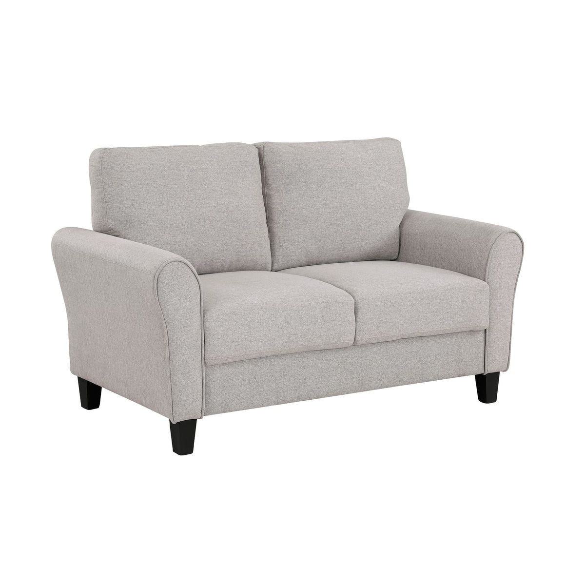 Desert Sand Fabric Loveseat - 58" Primary Living Space