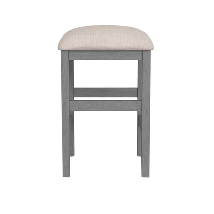 Gray Rectangular Dining Table with 2 Chairs
