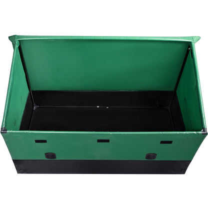230 Gallon Outdoor Deck Storage Box Black Green PE