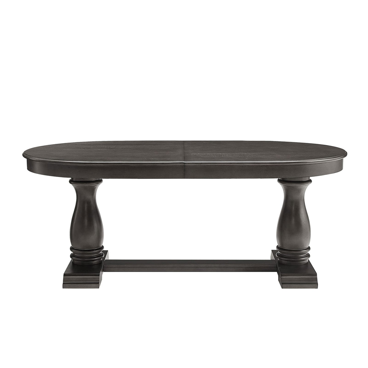 94 Inch Extendable Dark Brown Dining Table - Perfect for Large Families