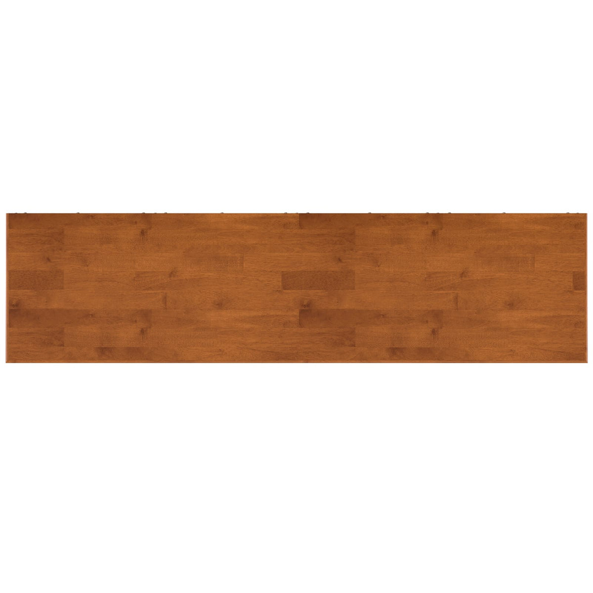 Draper Mid Century 4 Door Sideboard Buffet - Brown Rubber Wood
