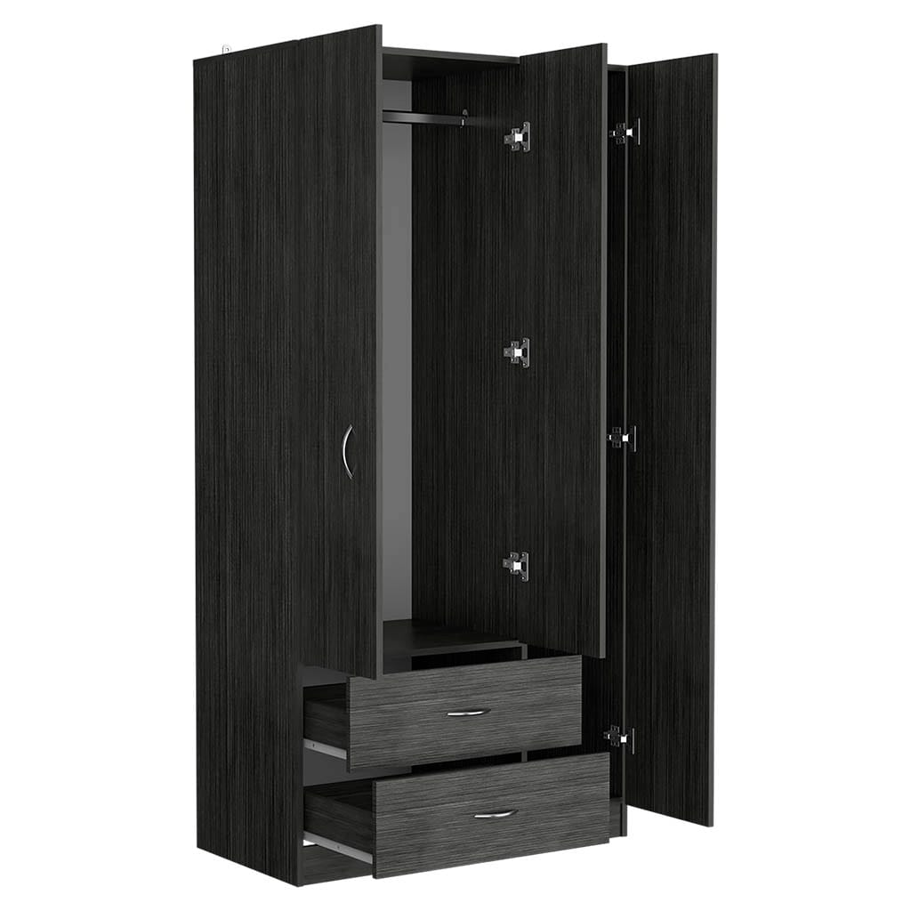 Three Door Armoire - Storage & Style for Bedrooms