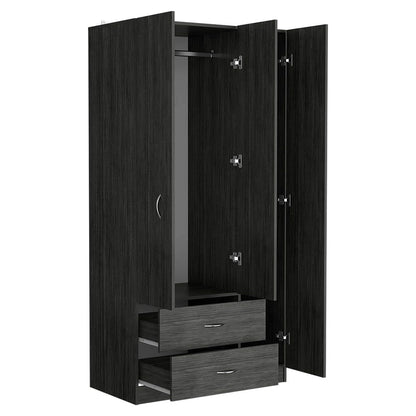 Three Door Armoire - Storage & Style for Bedrooms