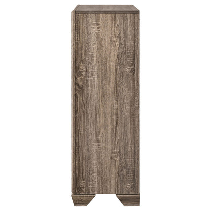 Harrison Washed Taupe 5-drawer Bedroom Chest - Taupe Engineered Wood Dresser