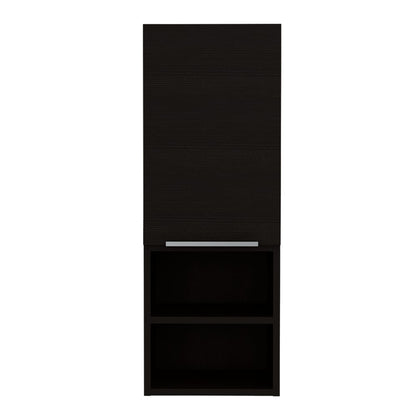 Black Medicine Cabinet - 32" Tall Storage Unit