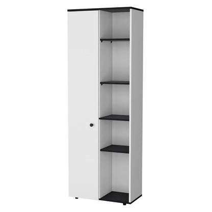 Multi Color Particle Board Kitchen Storage Cabinet with 10 Shelves