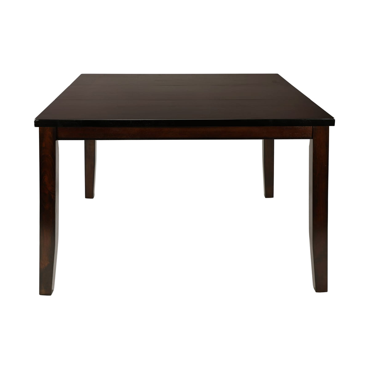 Transitional Cherry Wood Dining Table with Extension Leaf for Dining Room