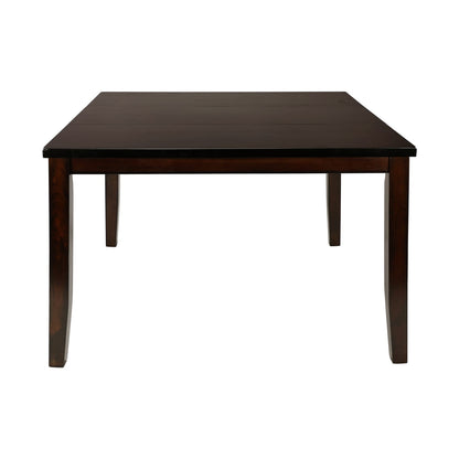 Transitional Cherry Wood Dining Table with Extension Leaf for Dining Room