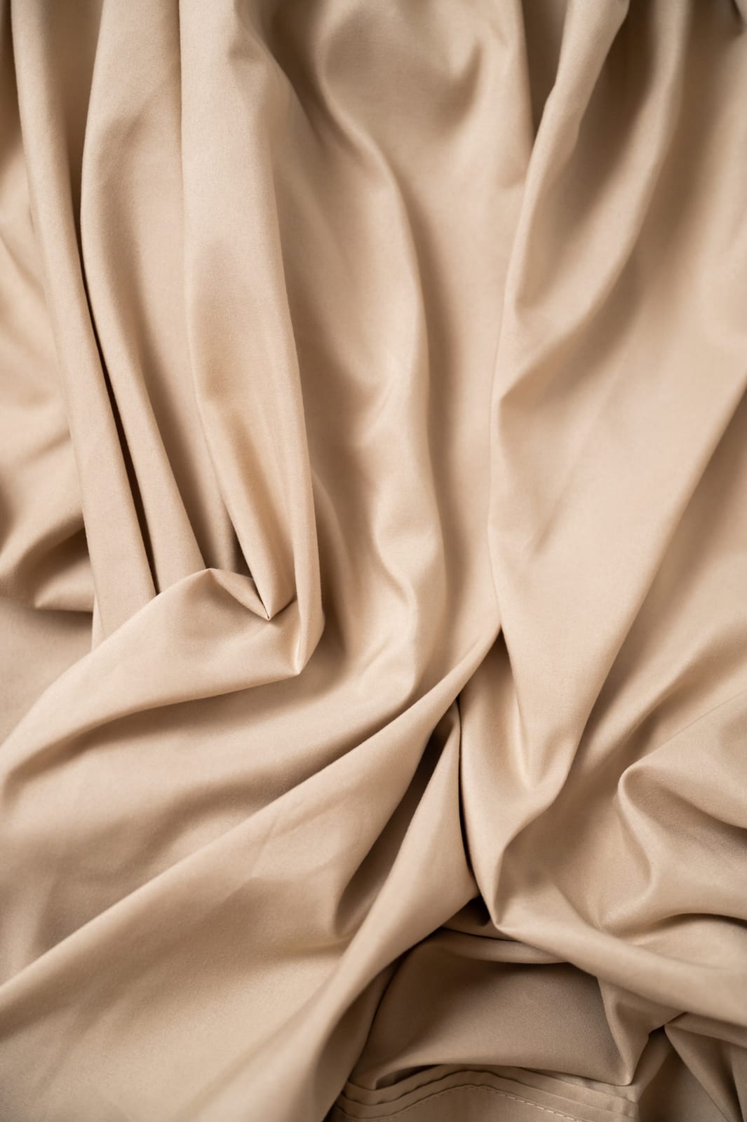 Khaki Microfiber Bed Blanket - 75 x 53 Inches