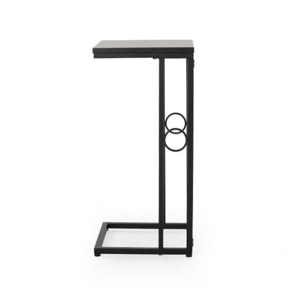 Christopher Knight Home Essex Black End Table - 28.5" H for Living Room