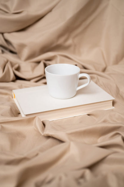 Khaki Microfiber Bed Blanket - 75 x 53 Inches