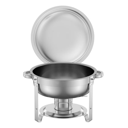 Stainless Steel 5QT Buffet Chafing Dish for Event Serving