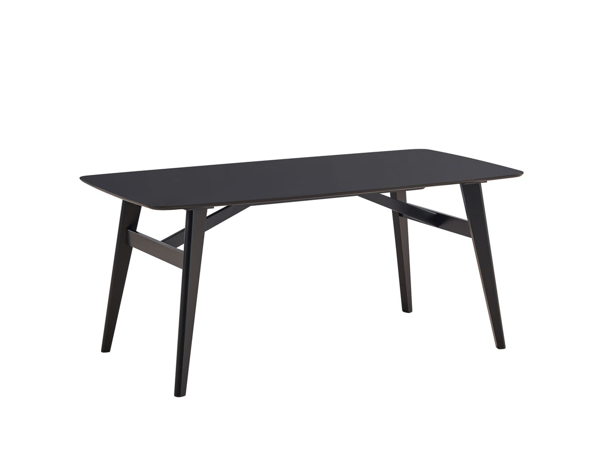 Black Finish Dining Table - 35" x 71" for Dining Room