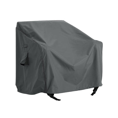 Dark Gray Patio Sofa Cover - Fabric Outdoor Protection