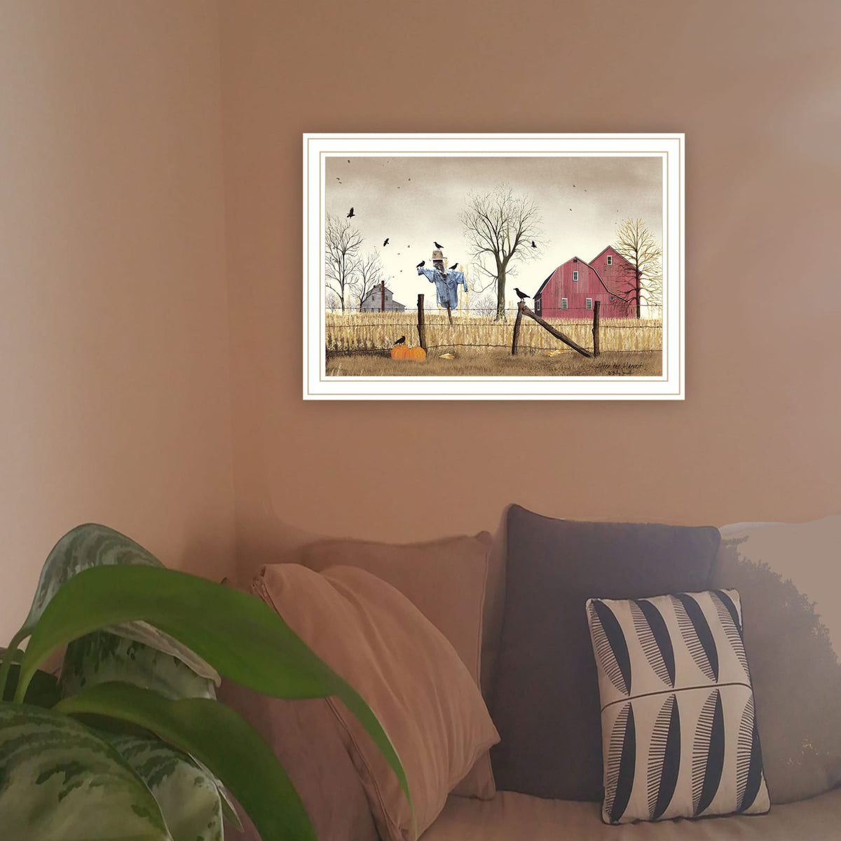 Multi-Colored Wood Paper Wall Art - Living Room Bedroom Decor