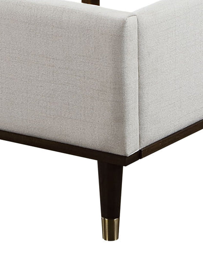 Carena Light Gray Fabric Finish E. King Bed - Comfortable & Stylish Bedroom