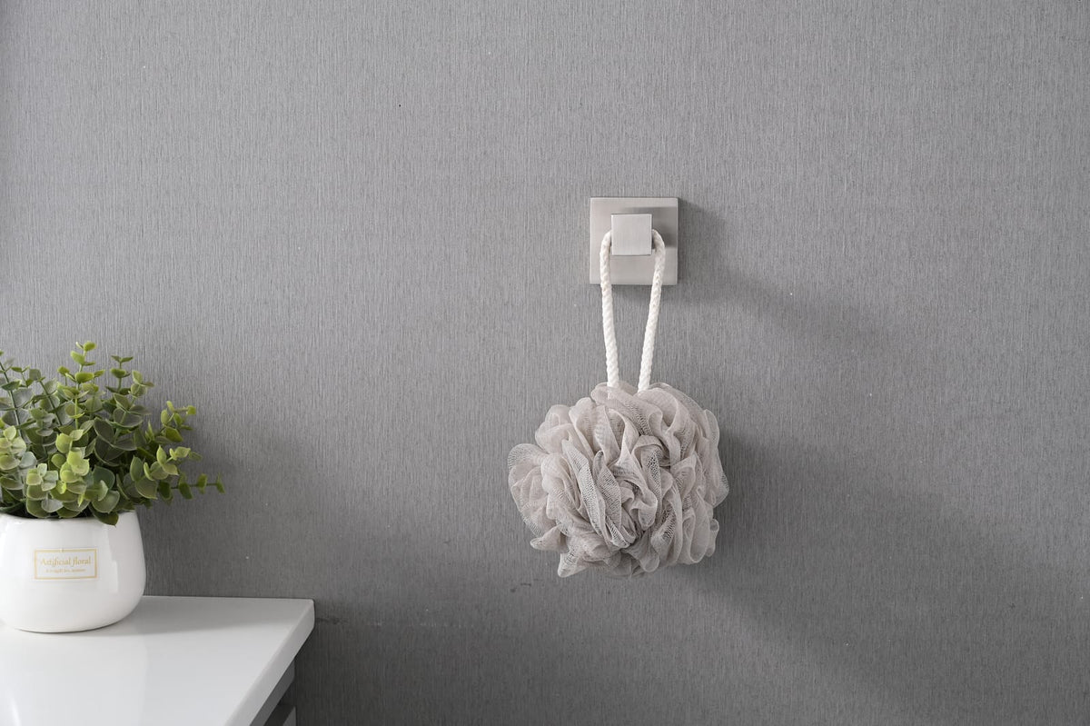 Stainless Steel Bathroom Towel Hooks - 2 Pack
