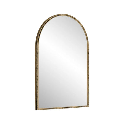 Arched Mirror - Gold Wall Decor for Bathroom & Living Room