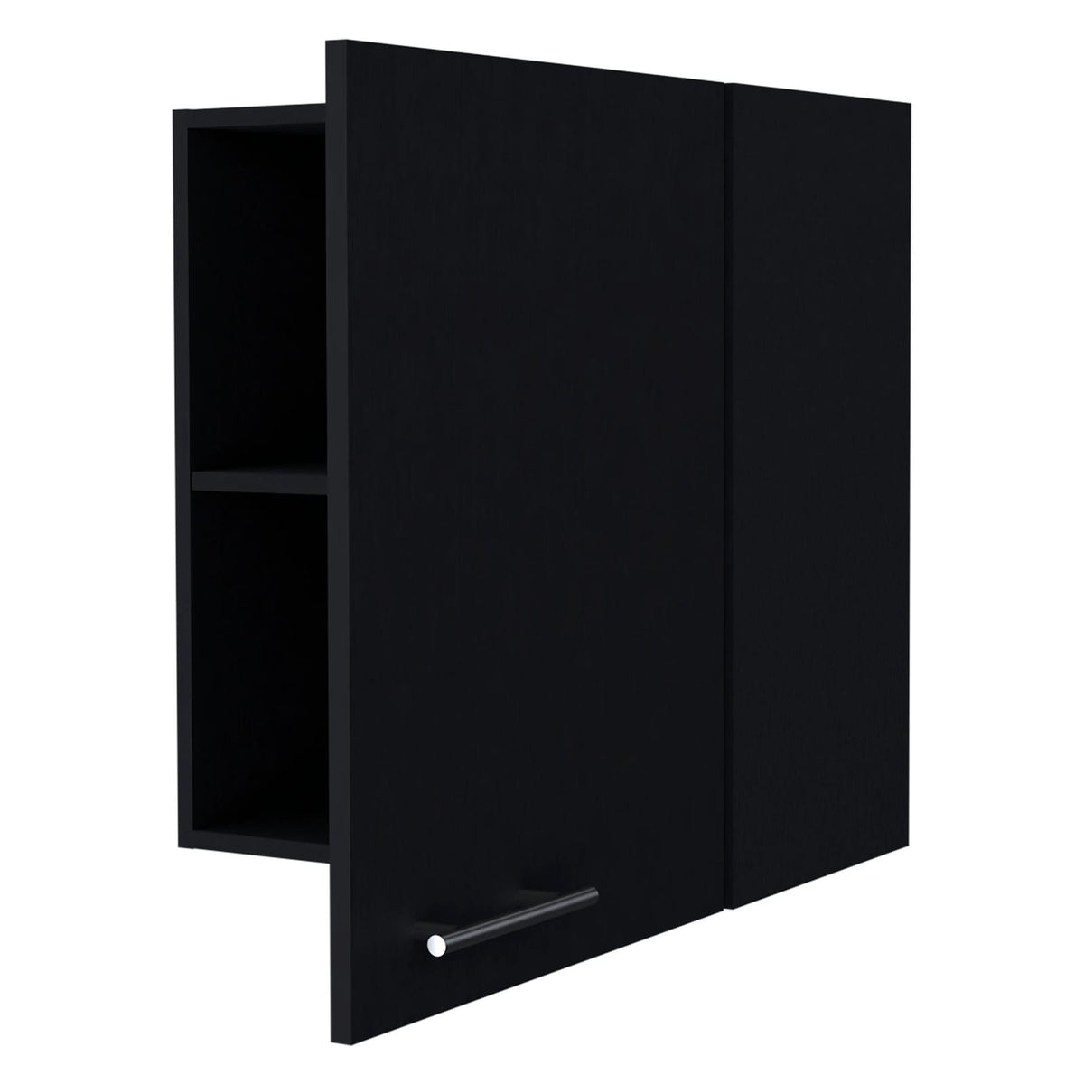 Wenge Wall Cabinet - Bathroom Storage Solution