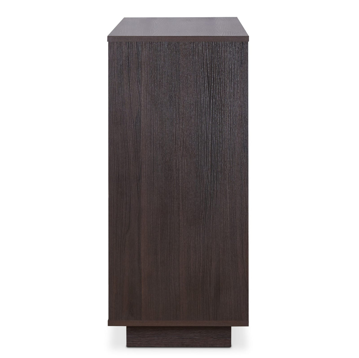 Espresso 2-Door Wine Cabinet - Kitchen Storage
