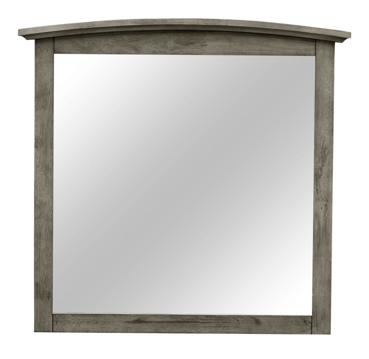 Gray Farmhouse Vanity Mirror - 37" x 2" Particle Board