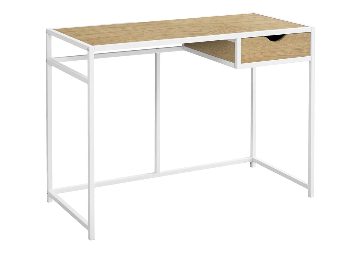 Natural Laminate Computer Desk - Home Office Storage