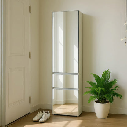 White Wood Modular Closet Cabinet - 70.9" Wide for Bedroom