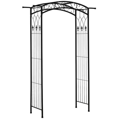 7 Ft Outdoor Garden Arbor - Wedding Arch Trellis