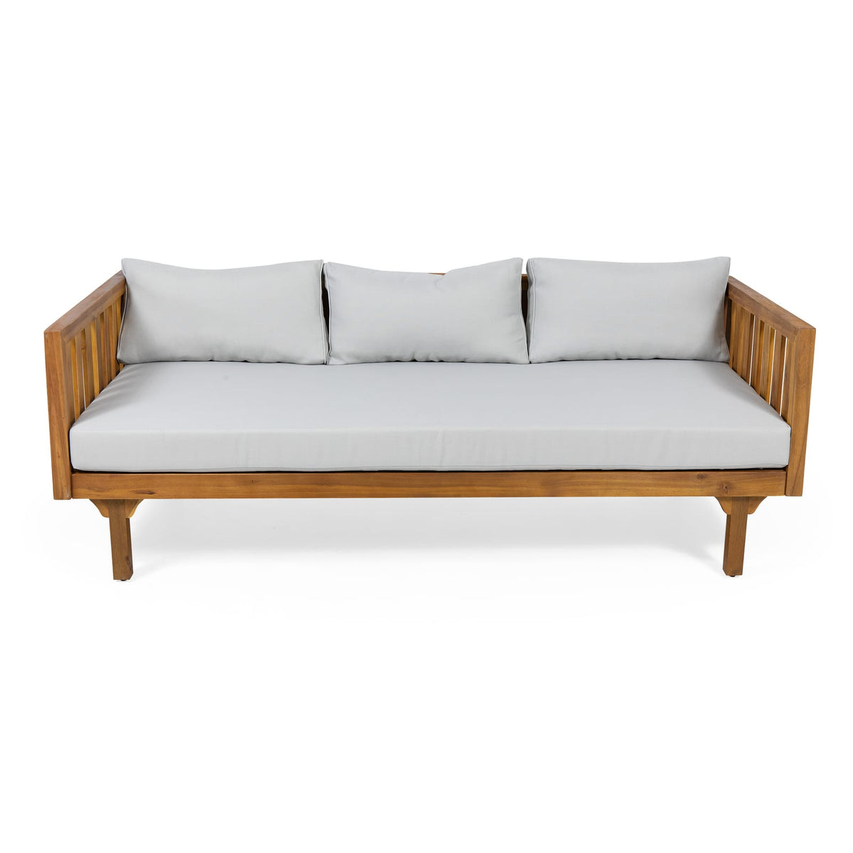 Teak Wood Patio Daybed for Garden & Poolside Seating