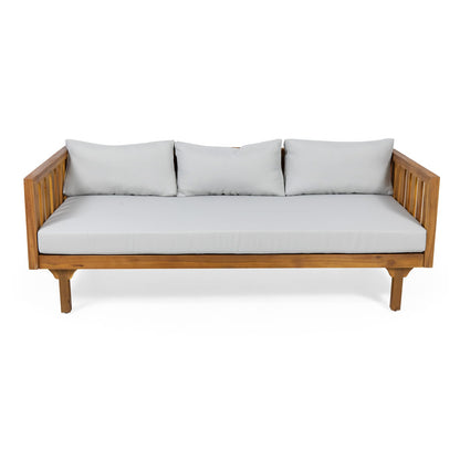 Teak Wood Patio Daybed for Garden & Poolside Seating