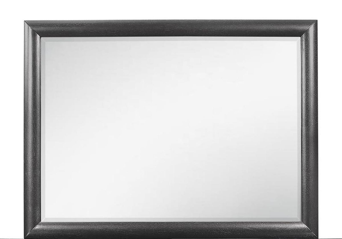 CIVIC GREY MIRROR - Gray Modern Vanity Mirror