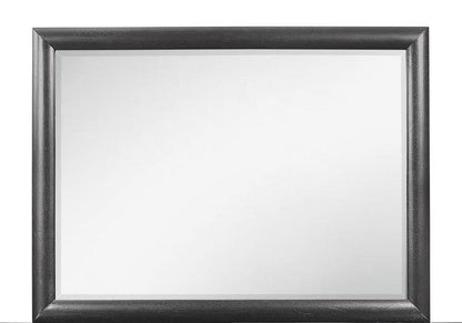 CIVIC GREY MIRROR - Gray Modern Vanity Mirror