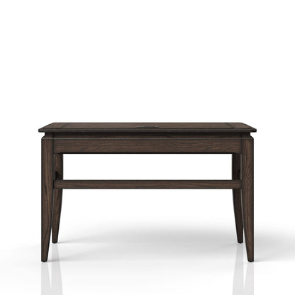 Chocolate Writing Desk - 50" Storage Workstation
