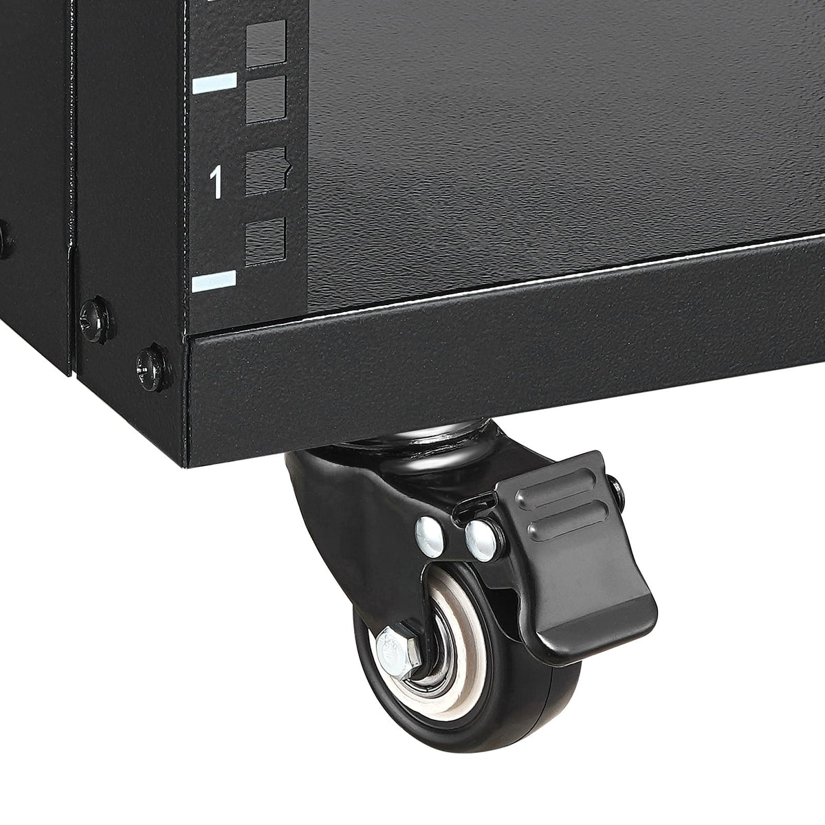 12U AV Rack Stand - 500 lbs Capacity Network Recording Studio Rack
