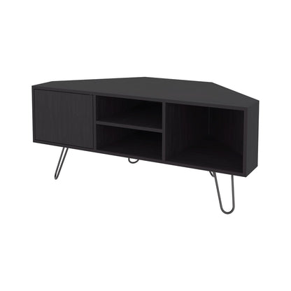 Wenge 1-Door TV Stand - Primary Living Space Storage