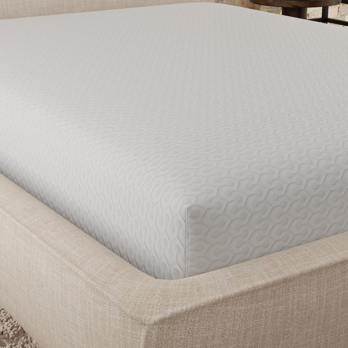 Full Size Cotton Mattress Protector with Cooling Technology