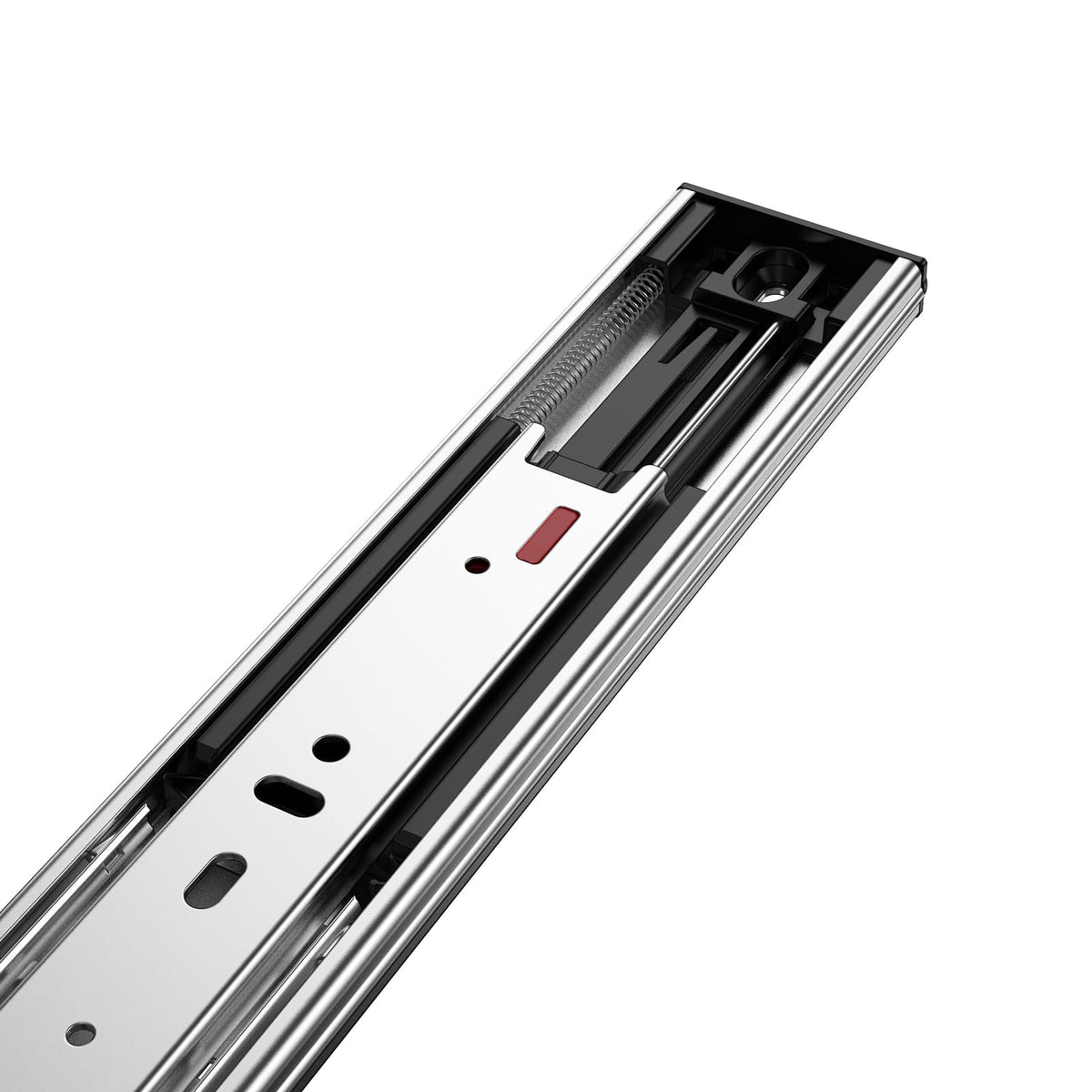 6 Pairs Drawer Slides - 20 Inch Steel, Full Extension Soft Close