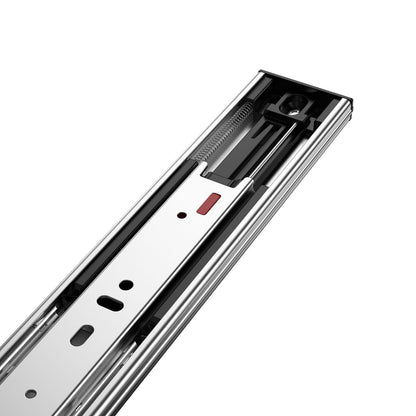 6 Pairs Drawer Slides - 20 Inch Steel, Full Extension Soft Close
