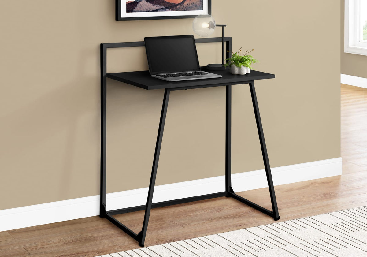 30" Black Computer Desk - Modern Office Table