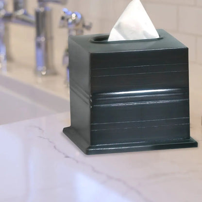 Oil-Rubbed Bronze Tissue Box Cover - Stainless Steel for Bathroom